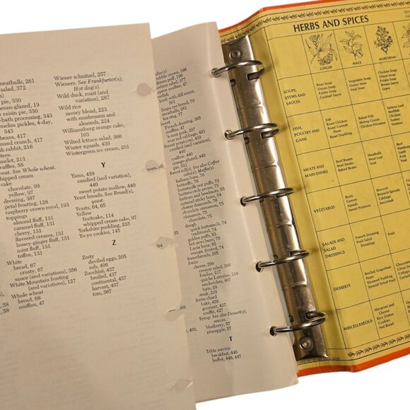 Betty Crockers Cookbook Collectible Pie Book Cover 5 Ring Binder Recipes - Picture 10 of 16